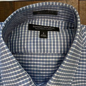 Brand new button down tech stretch slim fit size S